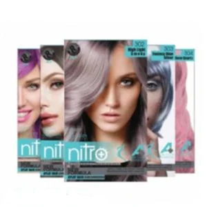 کیت رنگ مو و ابرو نیترو پلاس Nitro Plus