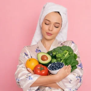 تغذیه مناسب برای شفافیت پوست