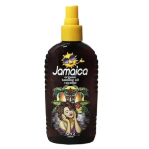 روغن برنز جامائیکا مدل organic tanning oil coconut